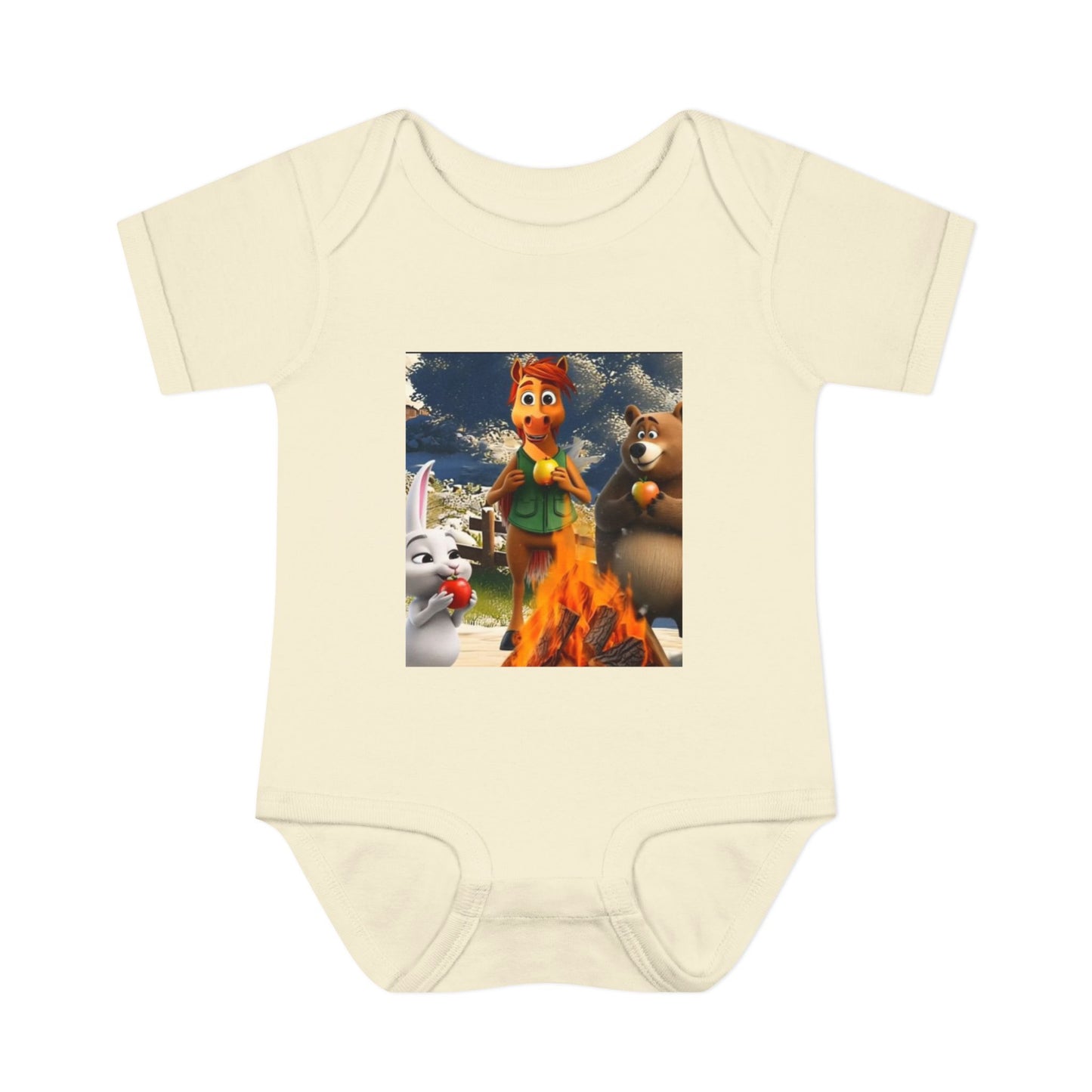 Infant Baby Rib Bodysuit
