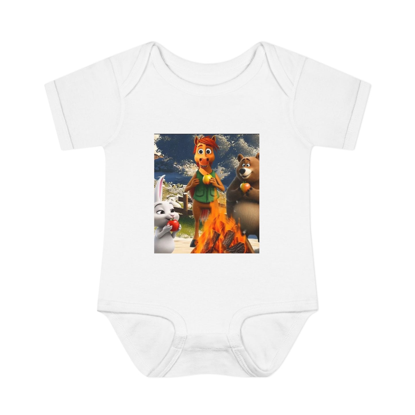 Infant Baby Rib Bodysuit
