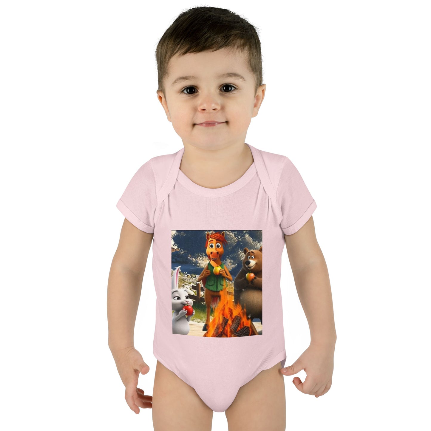 Infant Baby Rib Bodysuit