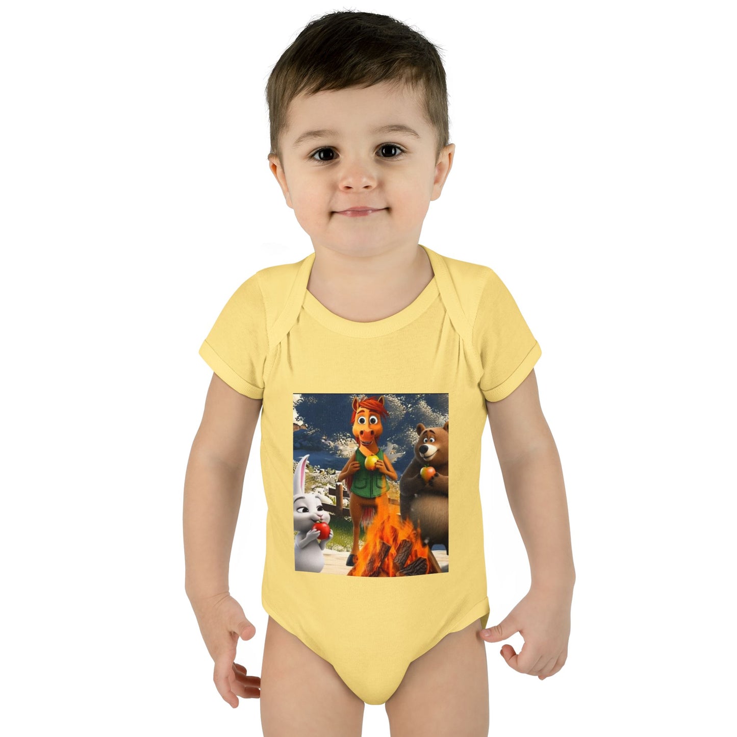 Infant Baby Rib Bodysuit