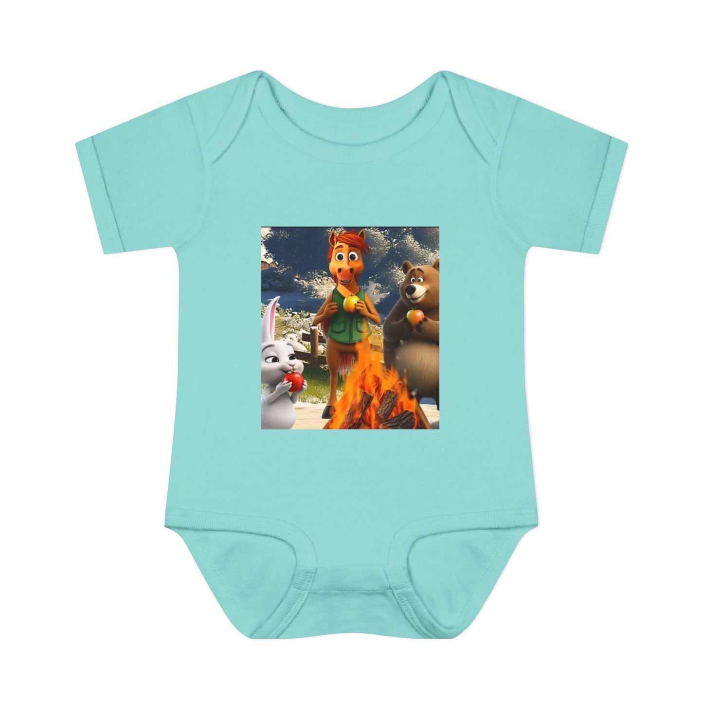 Infant Baby Rib Bodysuit