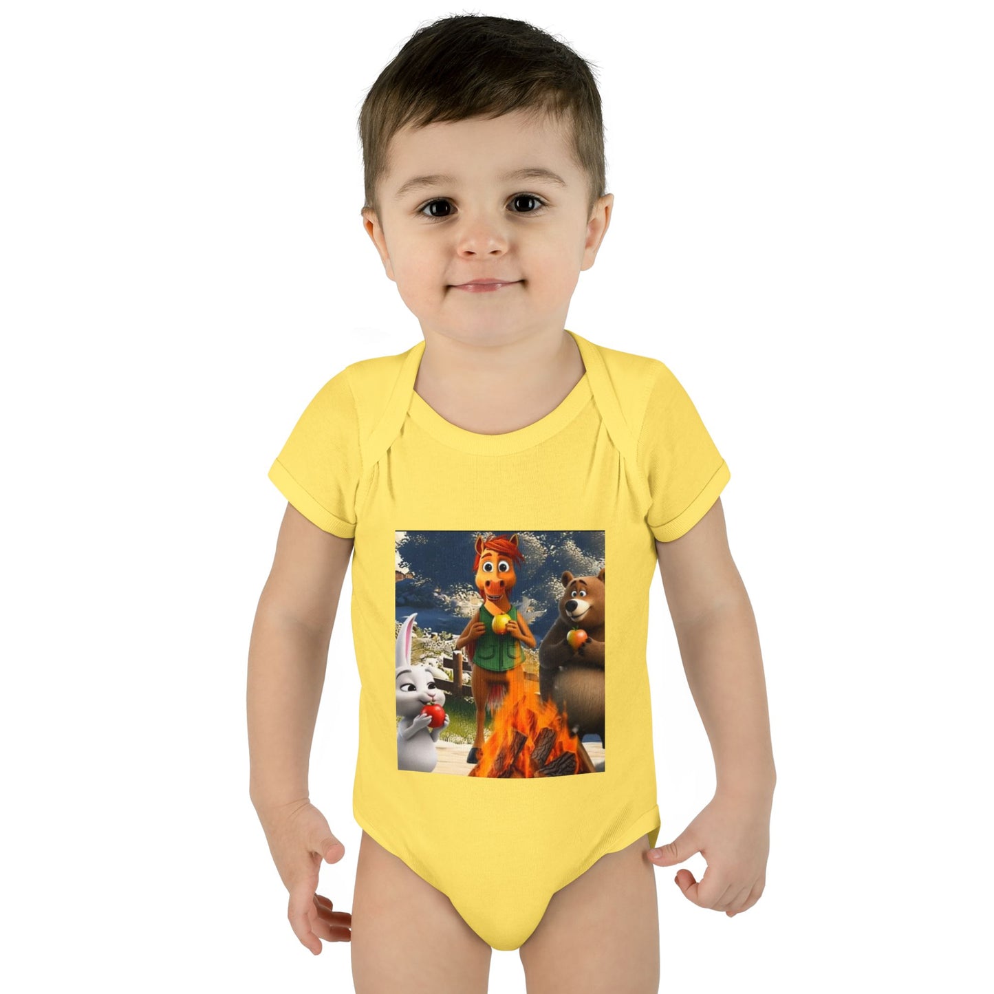 Infant Baby Rib Bodysuit