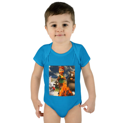 Infant Baby Rib Bodysuit