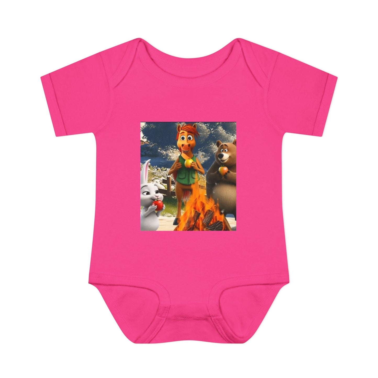 Infant Baby Rib Bodysuit