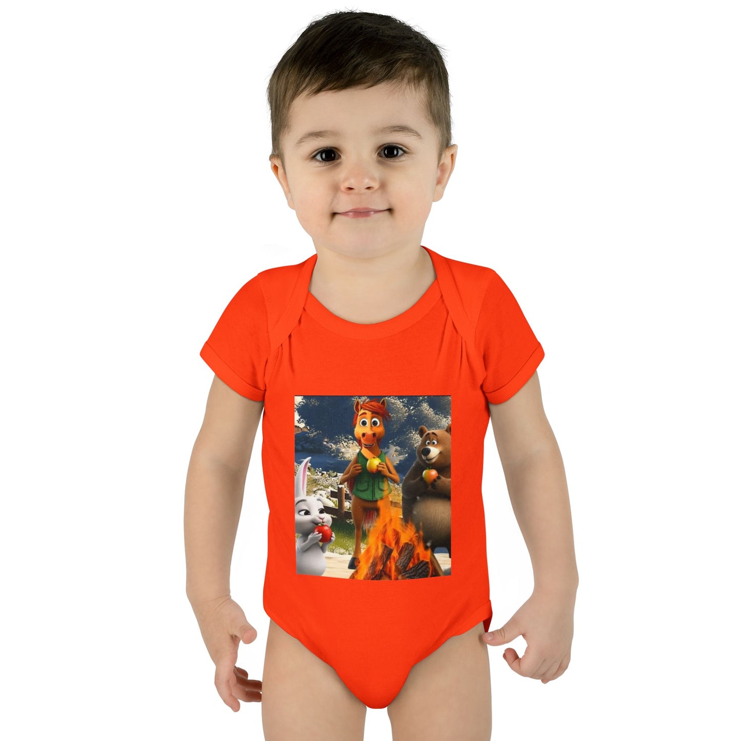 Infant Baby Rib Bodysuit