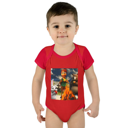 Infant Baby Rib Bodysuit