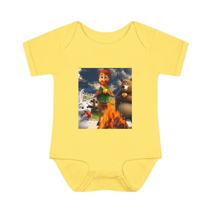 Infant Baby Rib Bodysuit