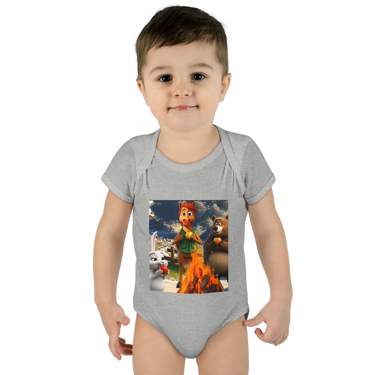 Infant Baby Rib Bodysuit
