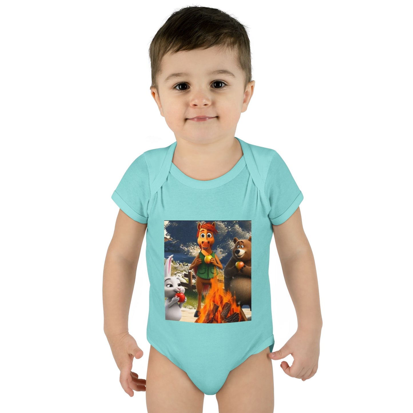 Infant Baby Rib Bodysuit