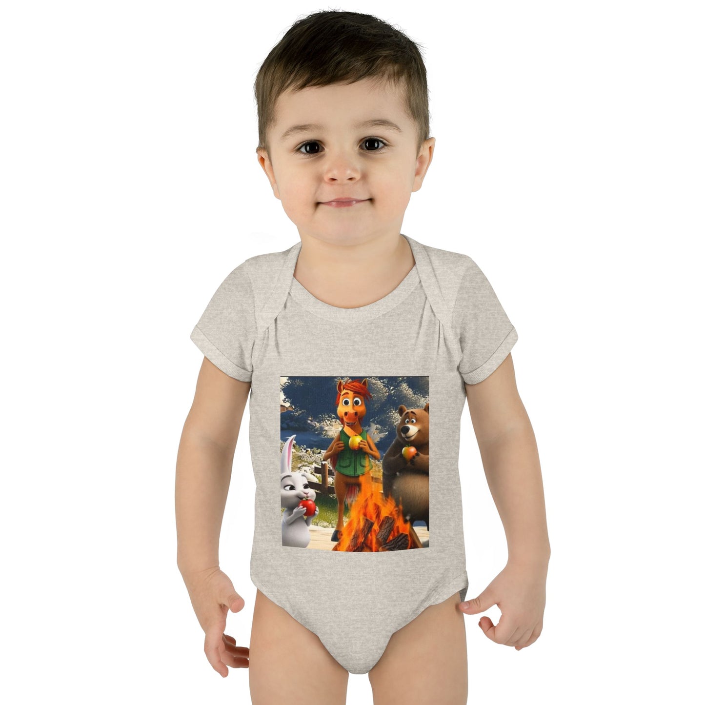 Infant Baby Rib Bodysuit