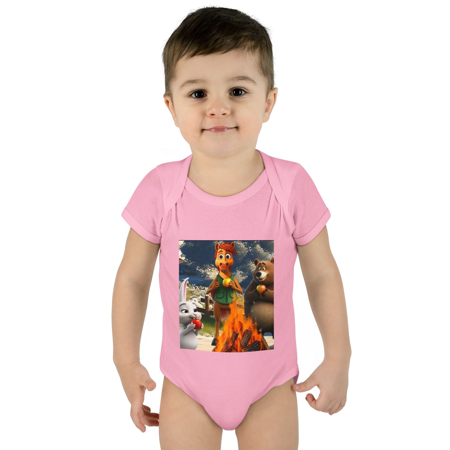 Infant Baby Rib Bodysuit