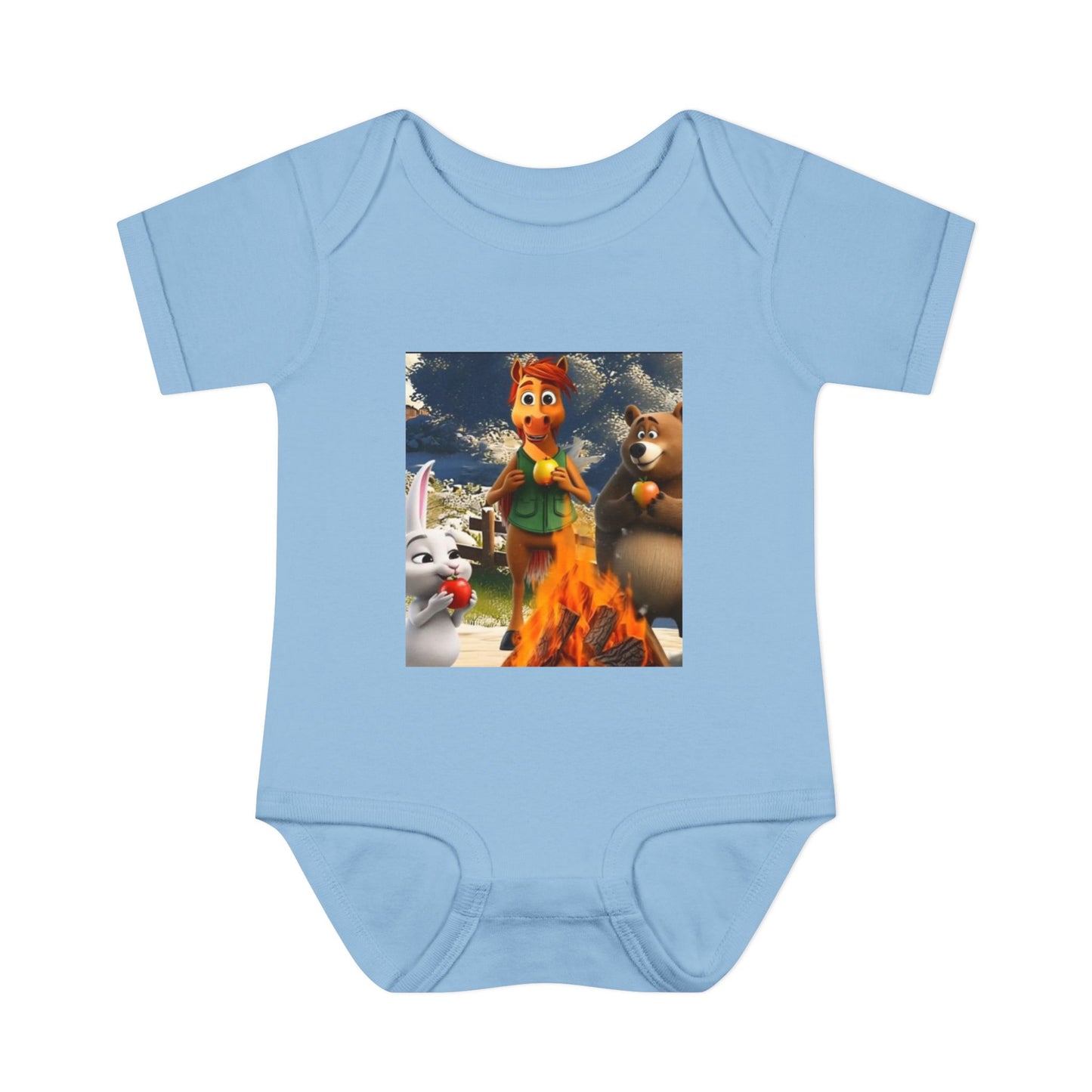 Infant Baby Rib Bodysuit