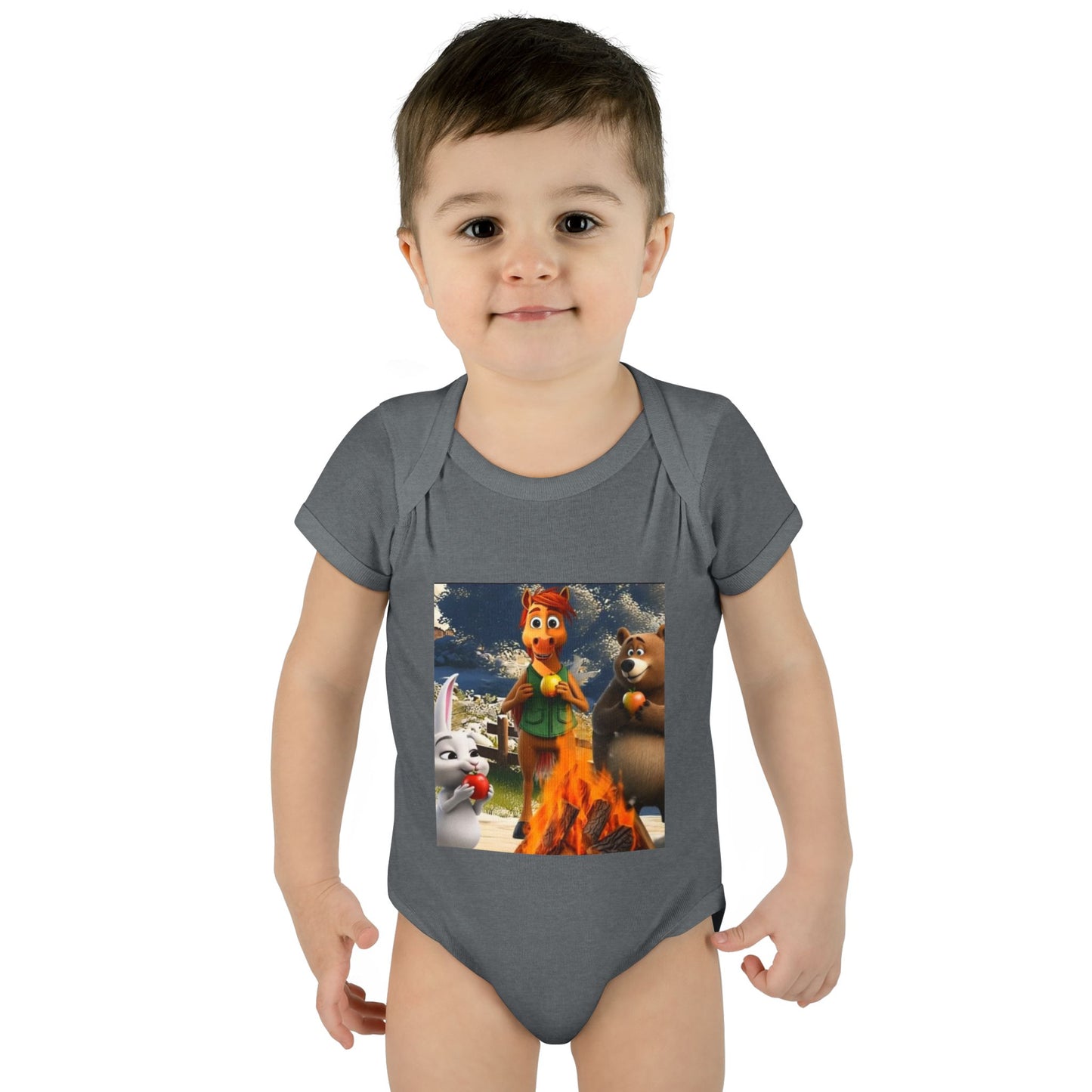 Infant Baby Rib Bodysuit